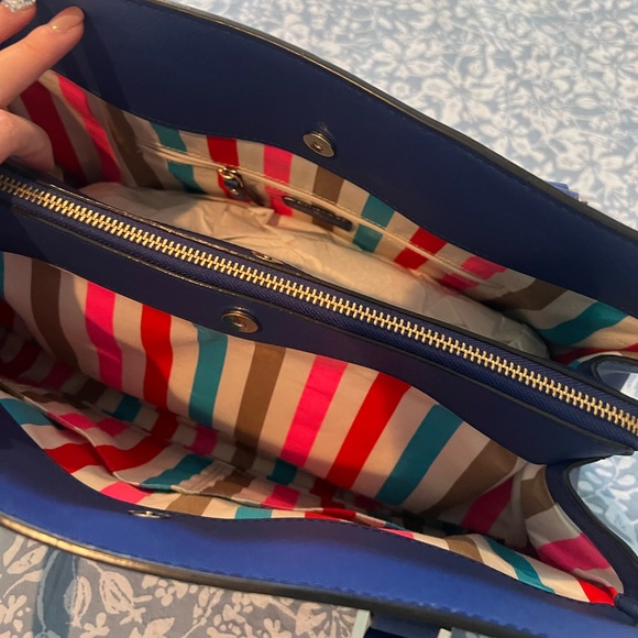 Kate Spade Tote (Blue) - Picture 2 of 4
